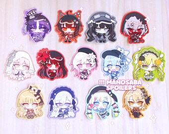 Manosaba Stickers [SPOILERS/ネタバレ] | Mahou Shoujo no Majo Saiban