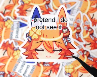 Matikanefukukitaru Clear Sticker | Uma Musume