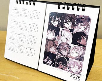 Touhou 2026 Desk Calendar