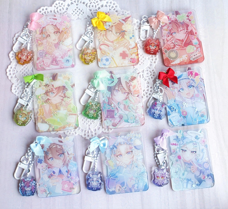 Uma Musume CinGray Charms | Cinderella Gray Cute Jersey Collection Charm Set