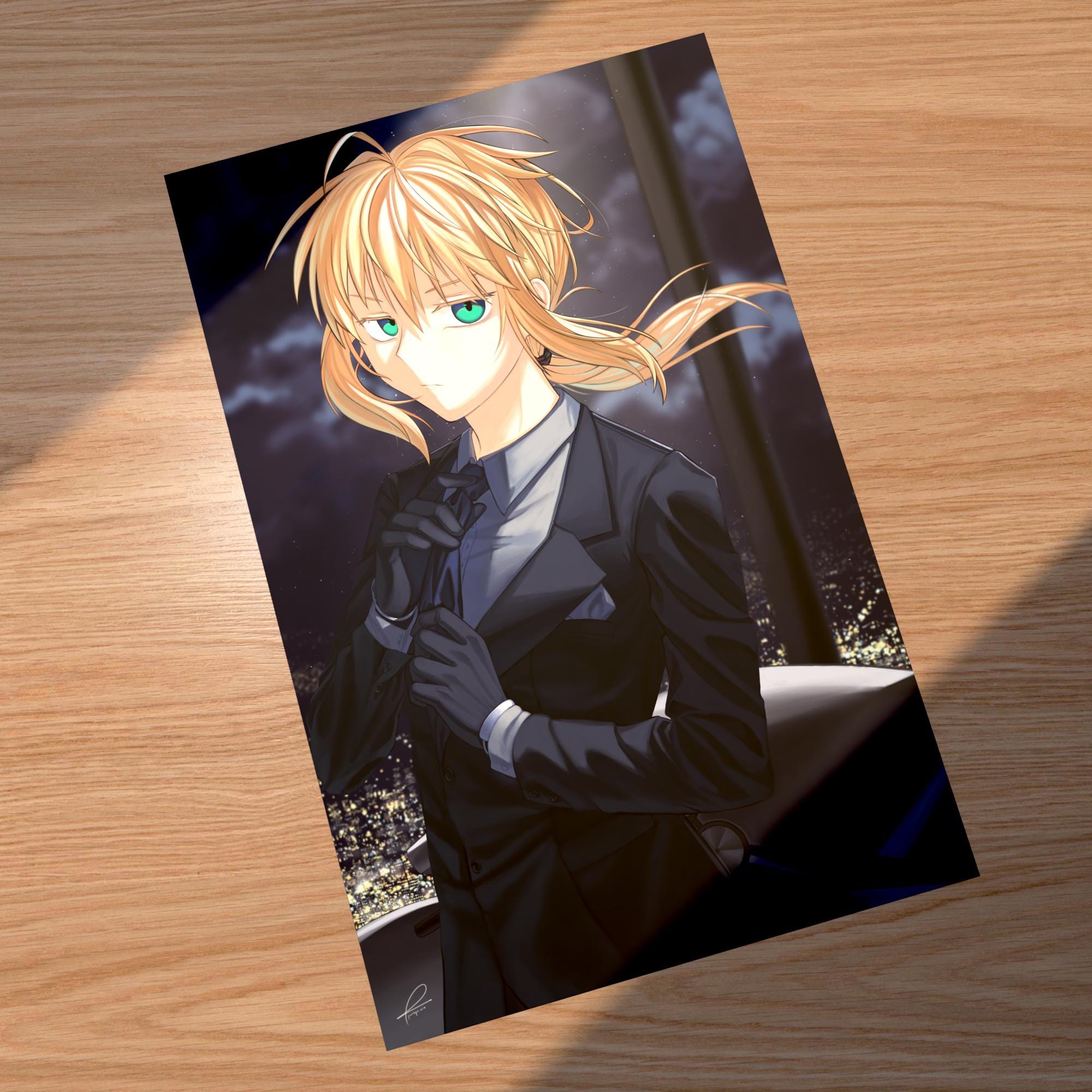 Fate/zero Saber Print | 5x7