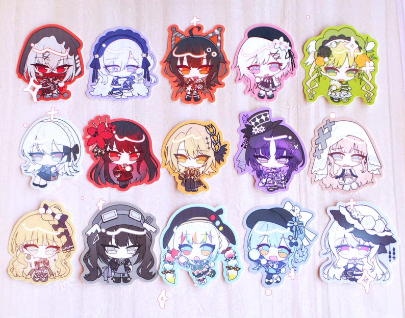 Manosaba Stickers [SPOILERS/ネタバレ] | Mahou Shoujo no Majo Saiban All 15!