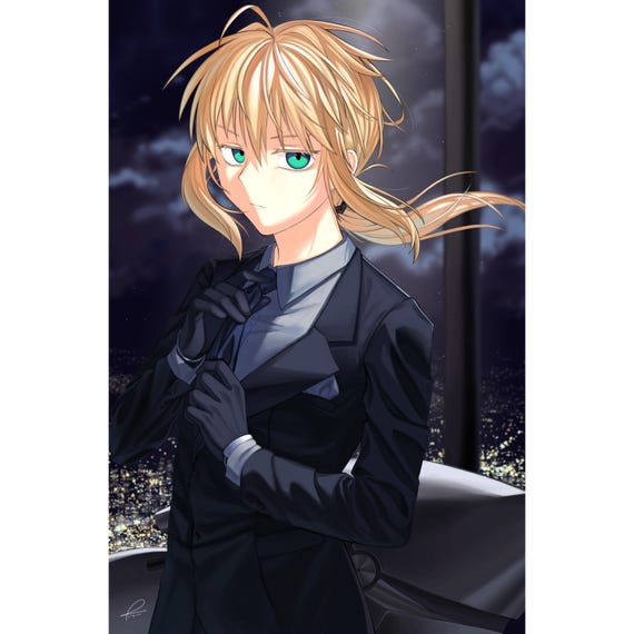 Fate/zero Saber Print | 5x7