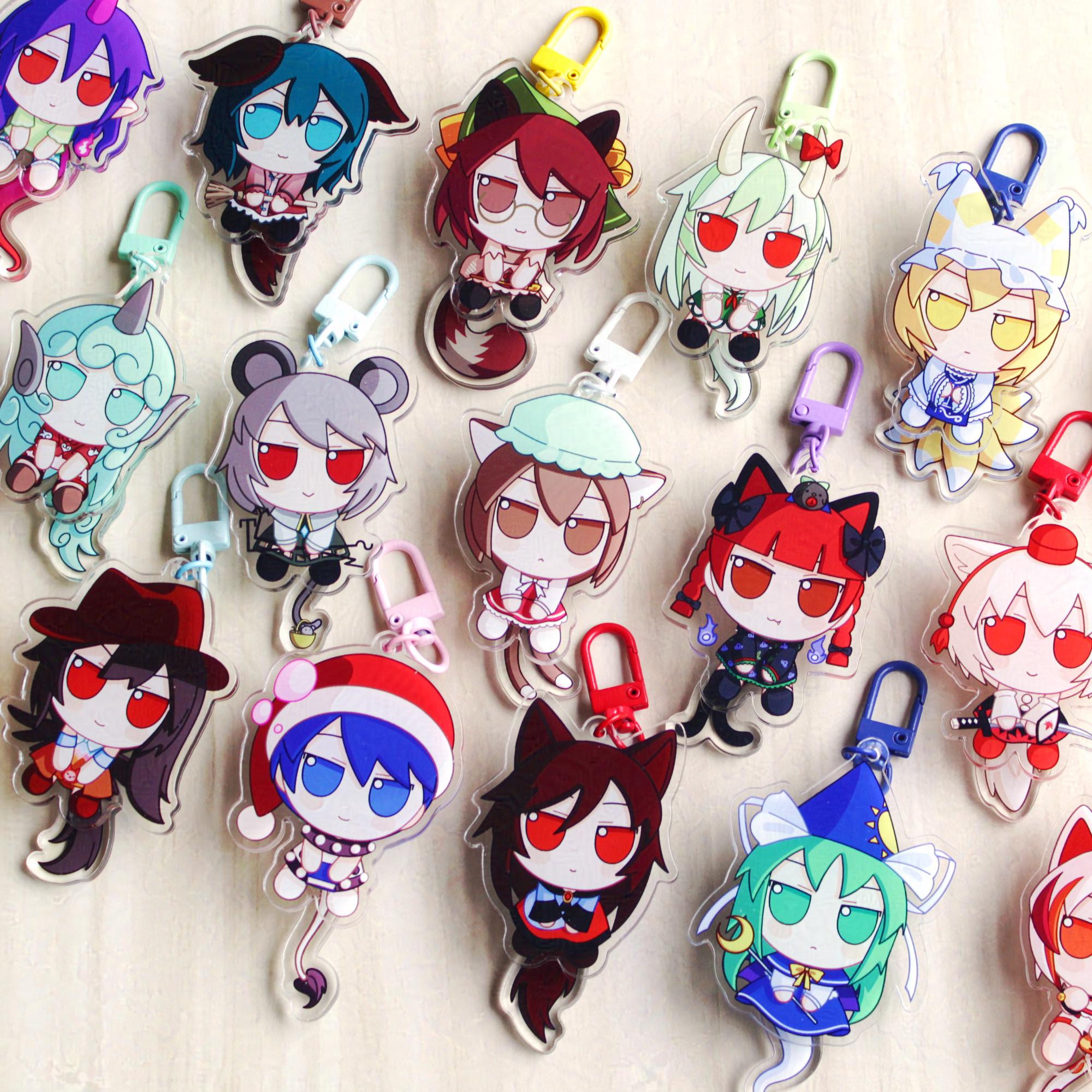 Polite Wagging Fumo Charms | Touhou Project - Etsy