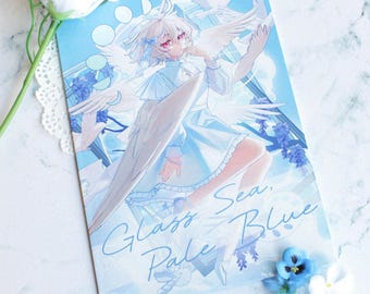 Touhou LoLK Artbook, Merch, Standees | "Glass Sea, Pale Blue" | Legacy of Lunatic Kingdom AU Doujinshi