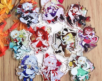Touhou Kourindou Charms | Reimu, Marisa, Sakuya, Remilia, Youmu, Yukari, Aya, Rinnosuke, Sumireko, Tokiko | 2-Layer