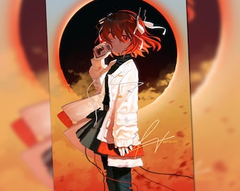 Adachi Rei Heat Abnormal Print | 5x7", 11x17" | UTAU, Vocaloid