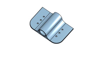 Confezione da 5 supporti XLStake + supporti inferiori per opere d'arte in vetro o ceramica - Traslucidi per interni/esterni, resistenti ai raggi UV! Adatti per tubi in rame da 1/2" (confezione da 5)