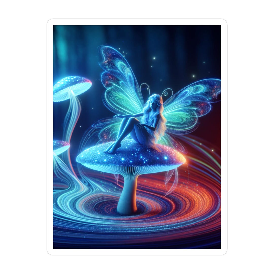 Fairy Flying Sticker Fairy Sticker Decal - Etsy UK