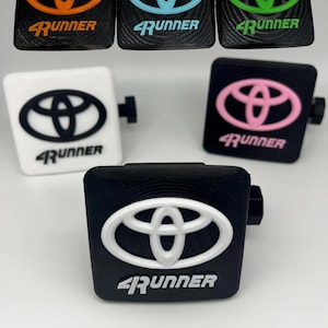 2 Inch Tow Hitch Plug Compatible With Toyota 4Runner | Tow Hitch Cover | Fits 2 Inch Receiver | Gift For Him / Her | Gift Ideas