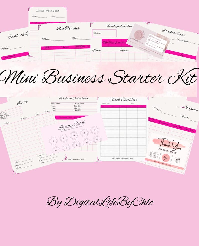 Mini Business Starter Kit - Etsy
