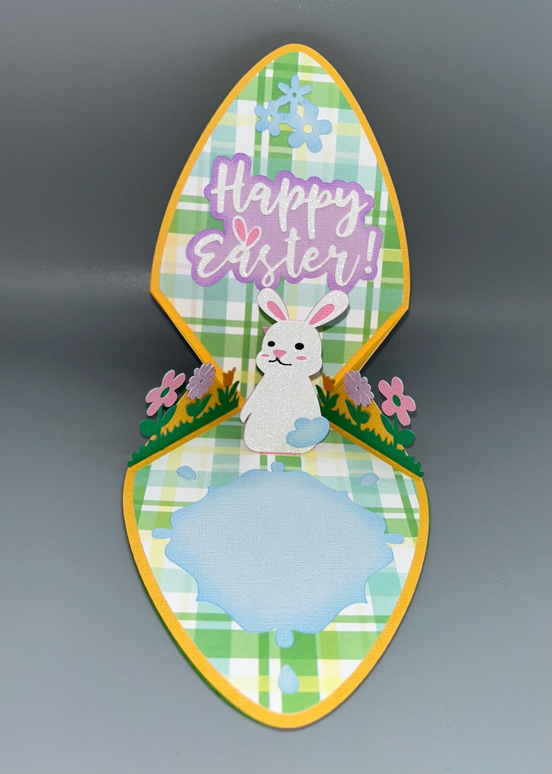 Easter Bunny Pop up Card - Etsy