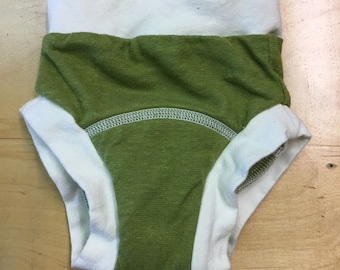 Sweet Pea Training Pants/Hemp and Organic Cotton With Waterproof Layer