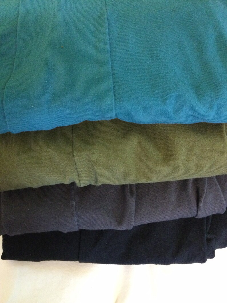 Yoga Pants with Side Pockets Teal-no Medium