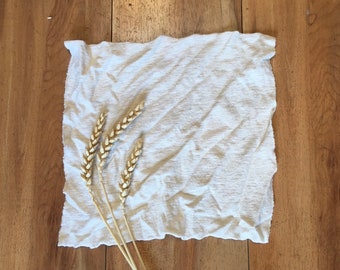 Reusable Hankie Pillow/Hemp and Organic Cotton Reusable Tissue Pack