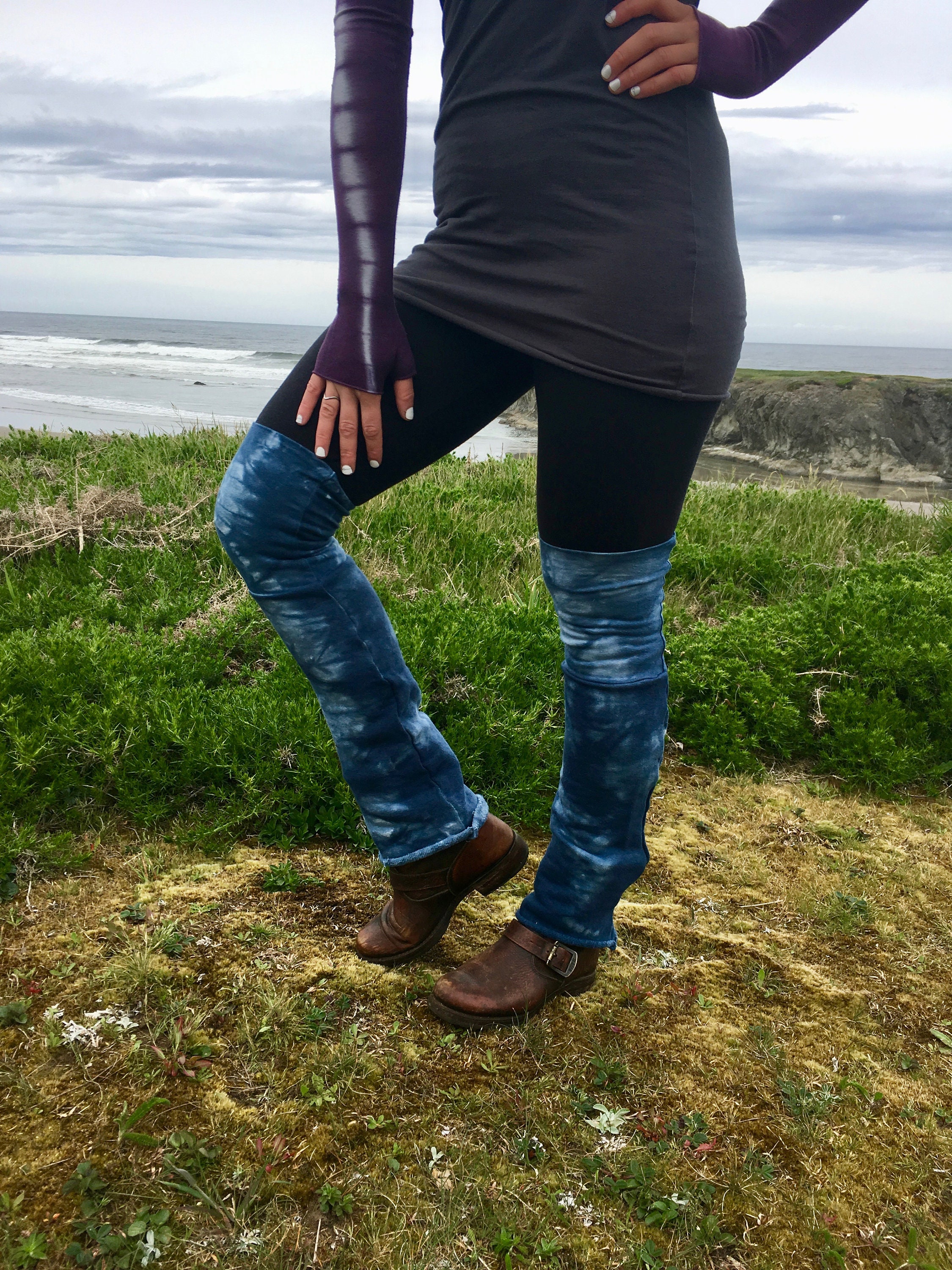 Leg Warmers/Hemp and Organic Cotton Etsy