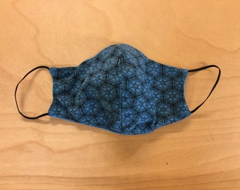 Hemp Face Mask: Washable Reusable Organic Cotton Blend