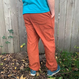 Hemp and Organic Cotton Evergreen Drawstring Lounge Pants - Relaxed Fit image 2