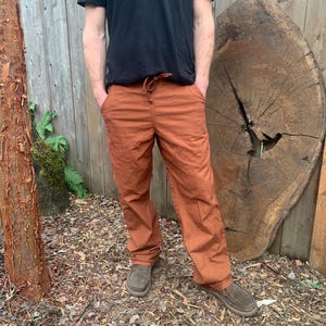 Evergreen Drawstring Pants/100% organic cotton or  Hemp and Organic Cotton