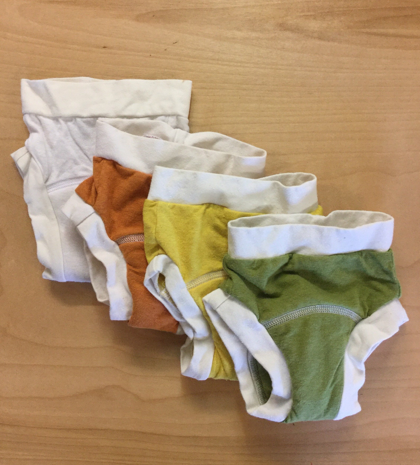 4 Pair Package Deal/Sweet Pea Training Pants/Hemp and Organic Etsy