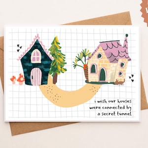 Tarjeta de felicitación DIGITAL, mejores amigos, tarjeta imprimible, regalo para ella, tarjeta de amistad, mejores amigos, amigos para siempre, cumpleaños de amigos, larga distancia