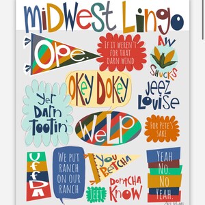 Midwest Lingo Magnet