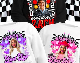 Plantillas de camisetas de graduación: diseños editables en Canva (descarga digital)