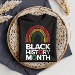 Black History Month T-Shirt, African American Tee, I am Black History Shirt, Black Lives Matter Celebrate Apparel, Black Leaders Shirt