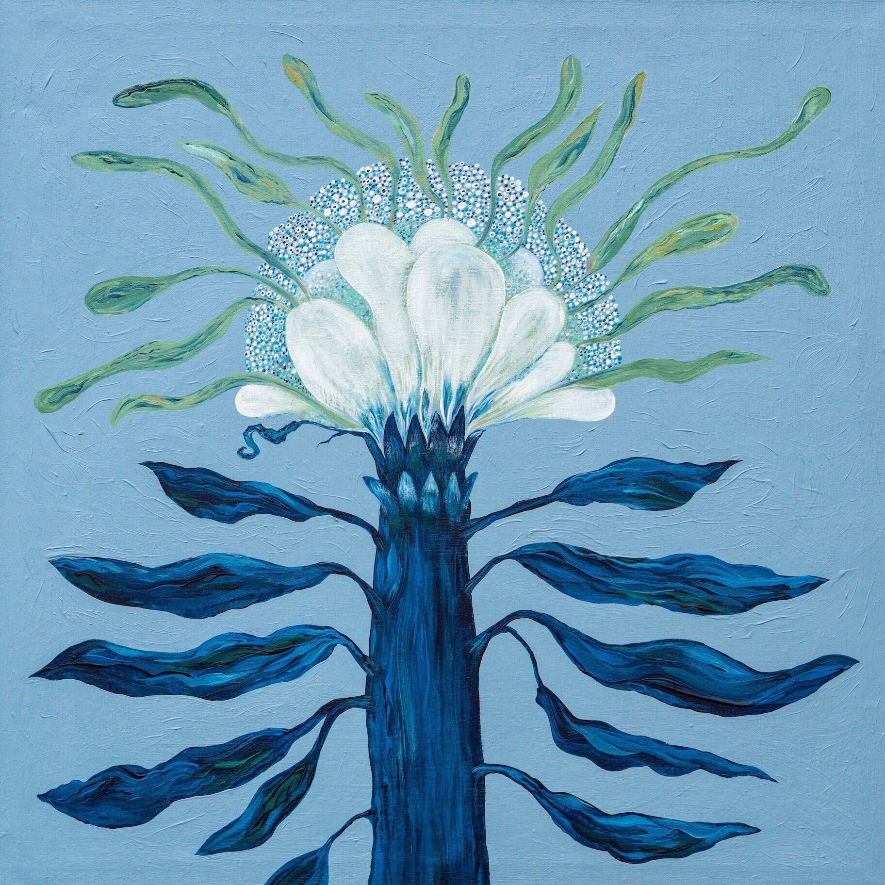 Large Wall Art Flower Head Flowers Summer Interior Design Etsy