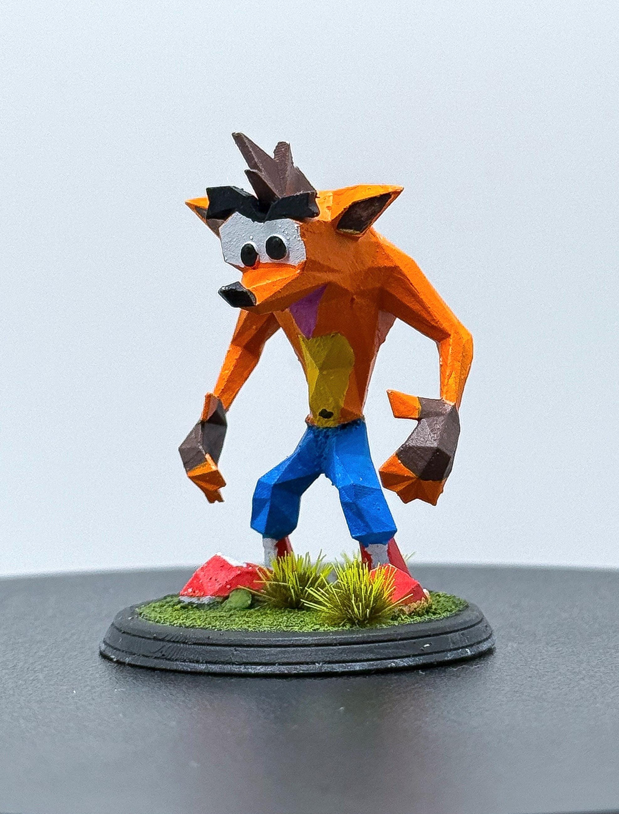 クラッシュバンディクー　Crash Bandicoot Tiny フィギュア RARE VINTAGE 1998 CRASH BANDICOOT SERIES 1 TINY FIGURE