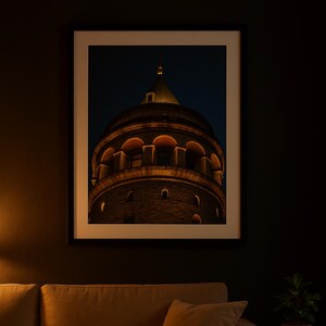Torre di Galata – Stampa Digitale da Parete, Download Istantaneo