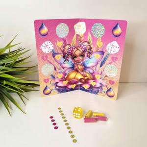 Enchanted Blossom Klappkarte Sparchallenge Würfelchallenge A6 Binder Pink