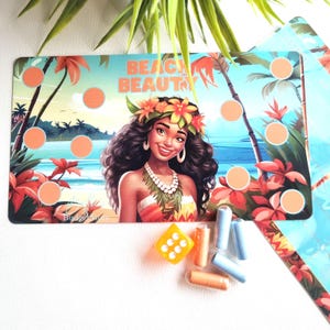 Beach Beauty Würfelchallenge Sparchallenge A6 Binder Urlaub Sommer