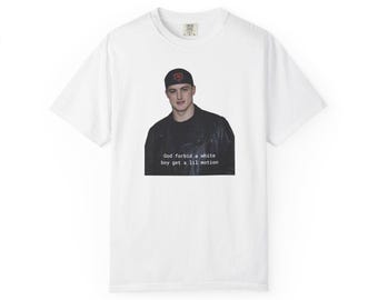 Colston Loveland T-shirt, God Forbid a White Boy Get a Lil Motion, Chicago Bears Meme