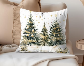 Rustic Farmhouse Pillow With Insert, Scandi Cottage Cushions