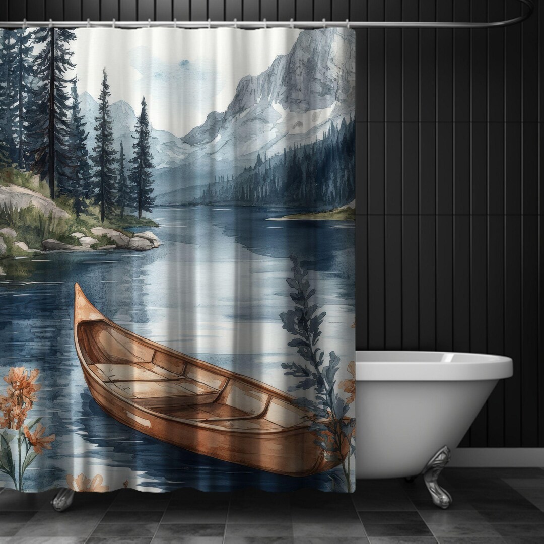Lake House Shower Curtain