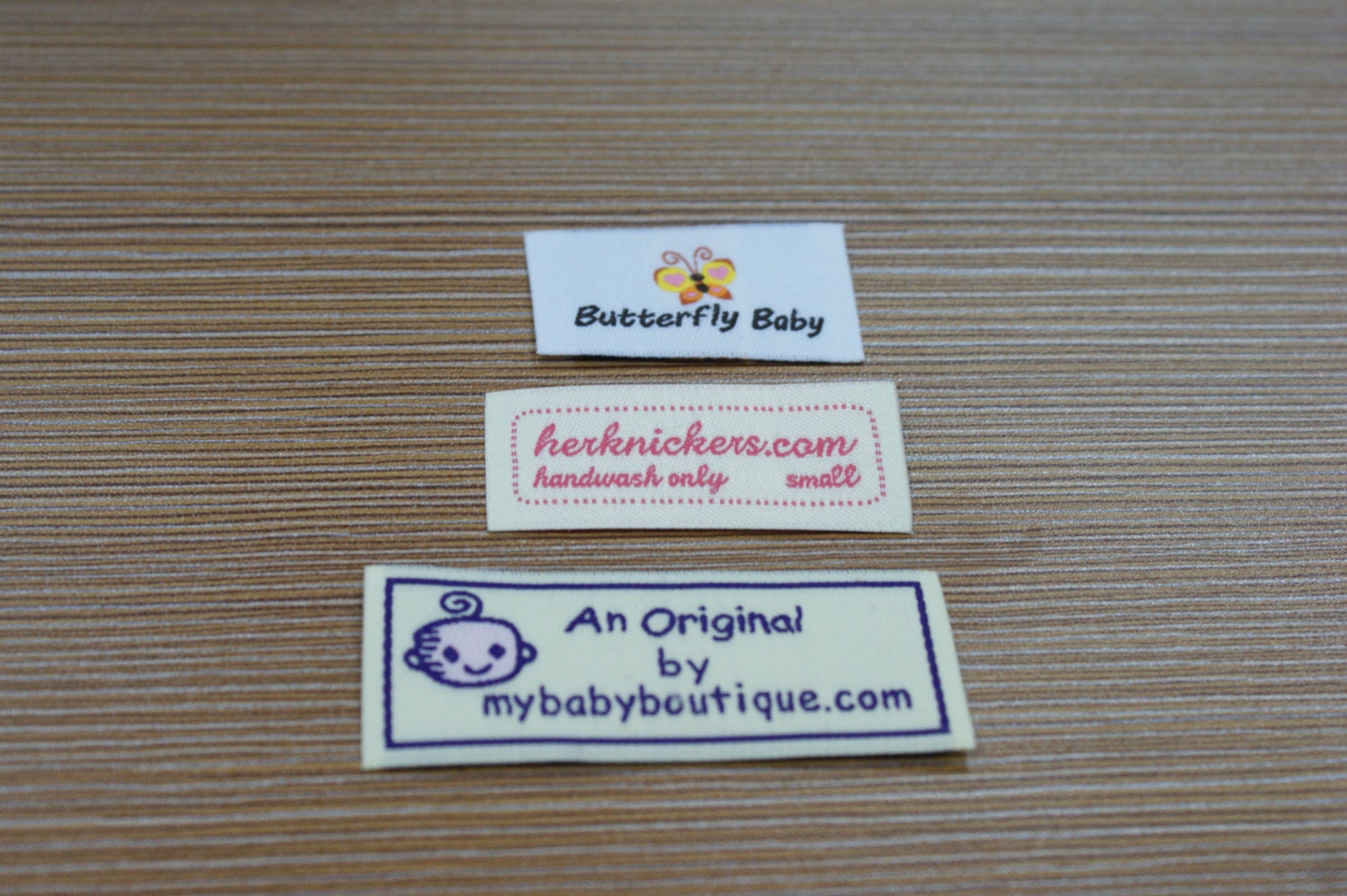 300X Custom Artwork Taffeta Clothing Woven Labels Free Font Etsy