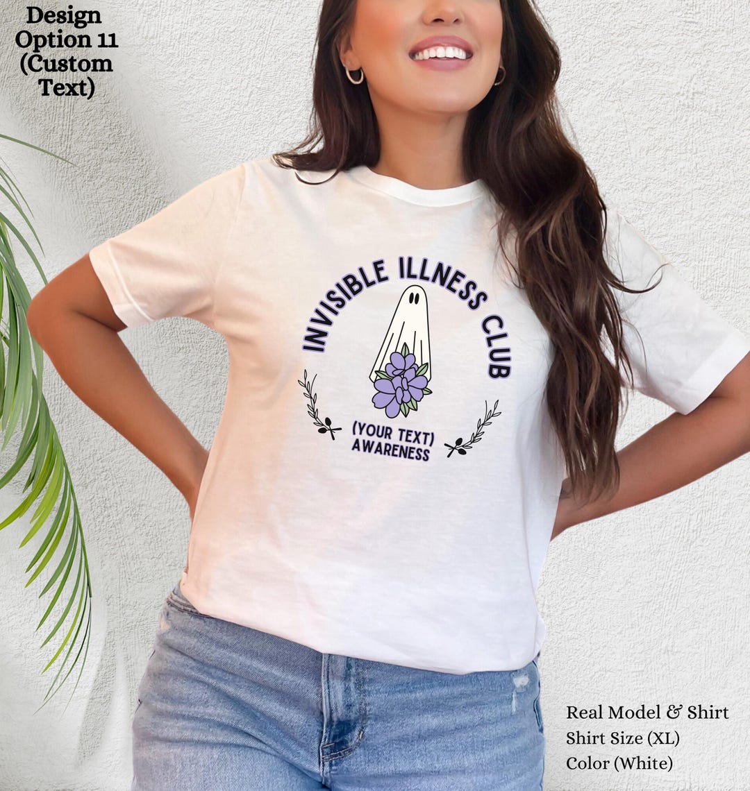 Invisible Illness Club Shirt, Invisible Disability Awareness