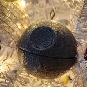 Set of 12 - Star Wars Death Star Christmas Ornament