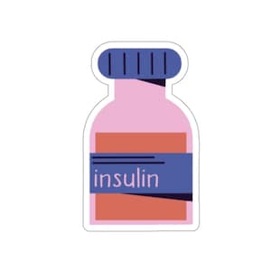 Insulin - Kiss-Cut Stickers