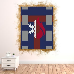 Minimalist Shoto Todoroki Art Print | 8x10&quot; My Hero Academia Dual Quirk Decor | Elegant Anime Wall Art for Fans