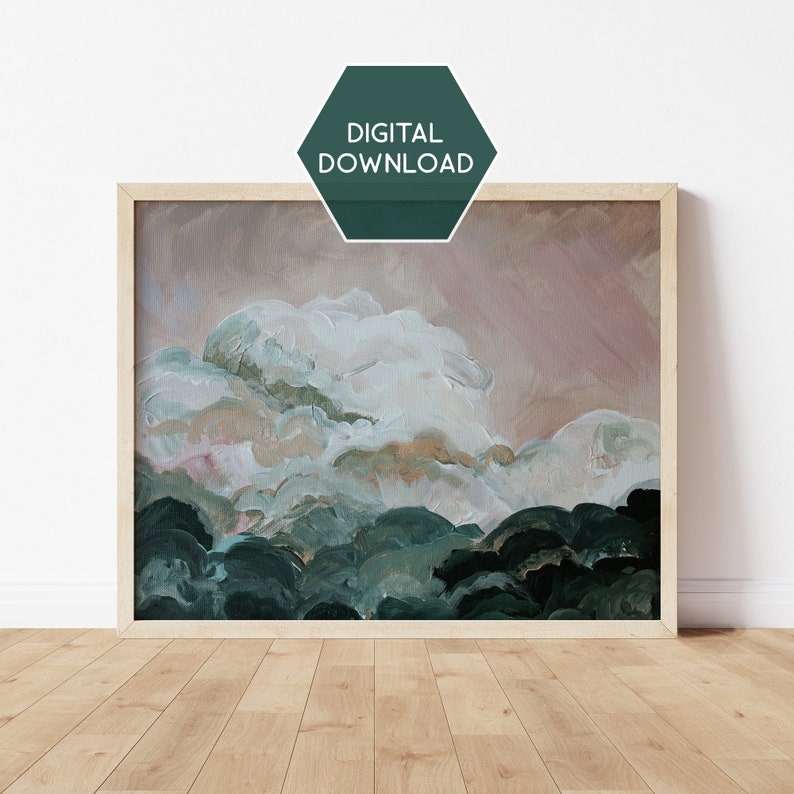 Modern Coastal Art Digital Download, Coastal Art Gallery Wall, Coastal