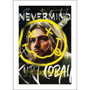Kurt Cobain Art Print (APA075)