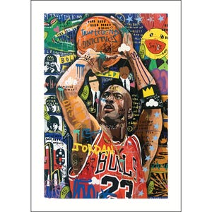 Michael Jordan Art Print (APA029)