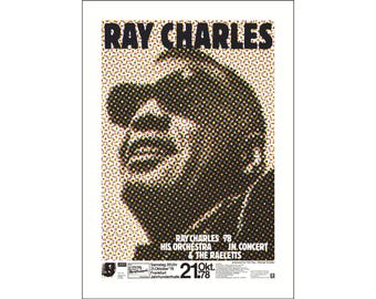 Ray Charles Art Print (MC081)