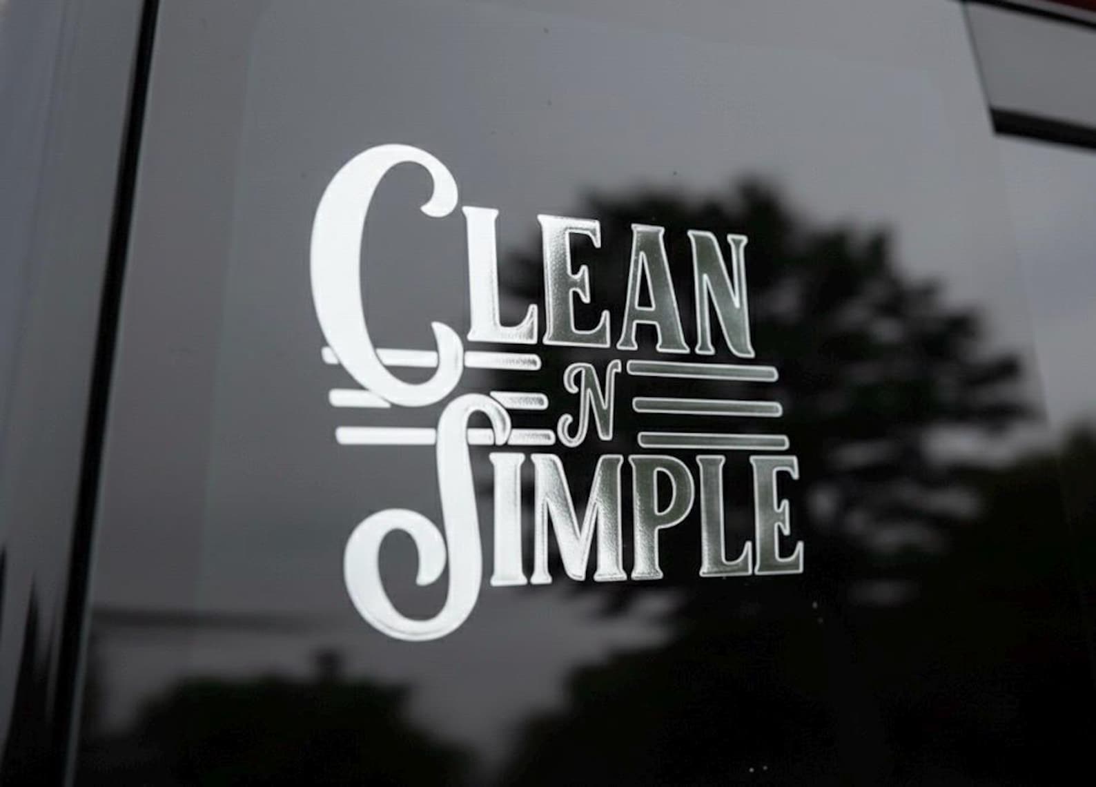 Clean Look Sticker Clean and Simple Truck and Car Decal/sticker! - Etsy