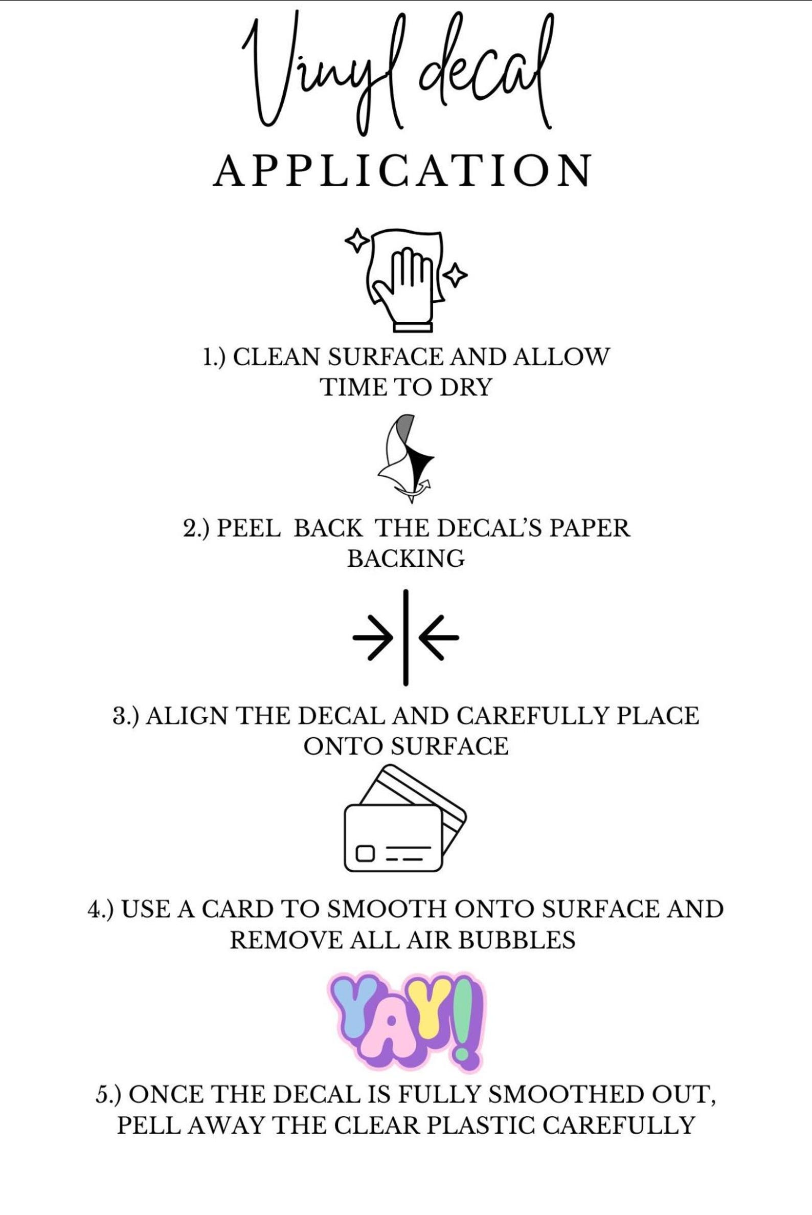 Clean and Simple Truck and Car Decal/sticker! - Etsy