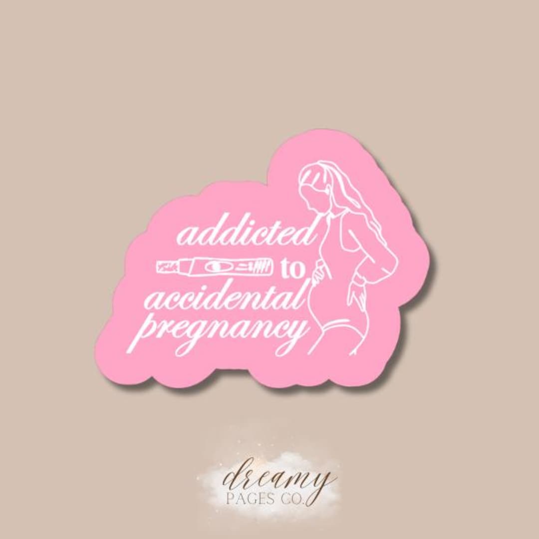 Accidental Pregnancy Trope Sticker - Etsy
