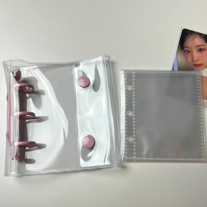 Mini carpetas Kpop para PC, tamaño A8, 10 páginas sin PVC