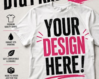 Custom DTG T Shirts